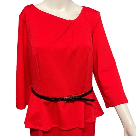 Alyx Petites - Womens Dress w/belt Sz 14P - Picture 2 of 6